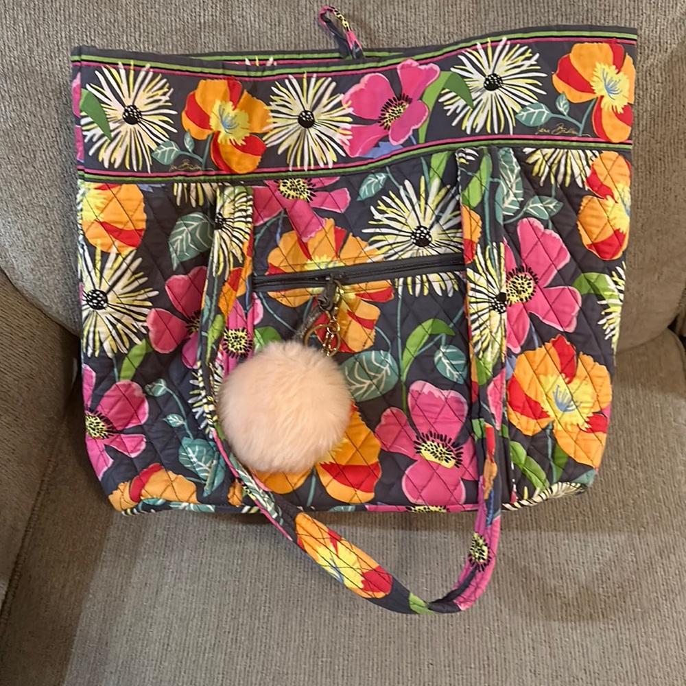 Vera Bradley Floral Tote Bag